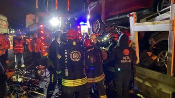 TEM’de vinç destekli kurtarma