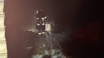 Metal işleme atölyesinde korkutan yangın