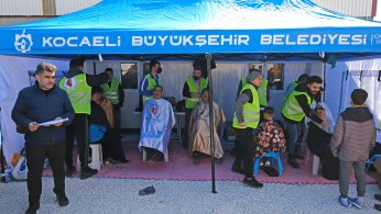 Kocaeli’den Hatay’a uzanan dayanışma