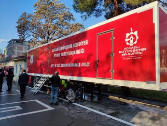 Kocaeli’den Hatay’a uzanan dayanışma