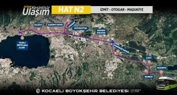 Kocaeli’de 24 saat kesintisiz ulaşım