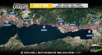 Kocaeli’de 24 saat kesintisiz ulaşım