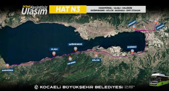 Kocaeli’de 24 saat kesintisiz ulaşım