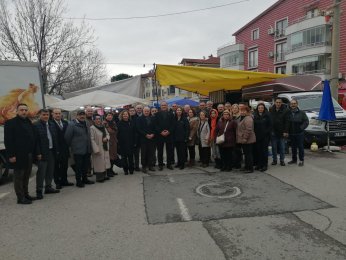 Arcan, Salı Pazarında vatandaşı dinledi