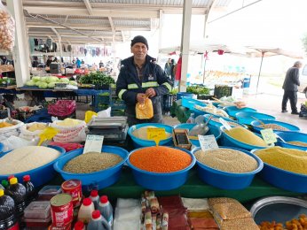 Pazarda, Ramazan öncesi hareketlilik 