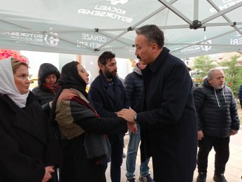 Berna Abiş’in annesine son görev