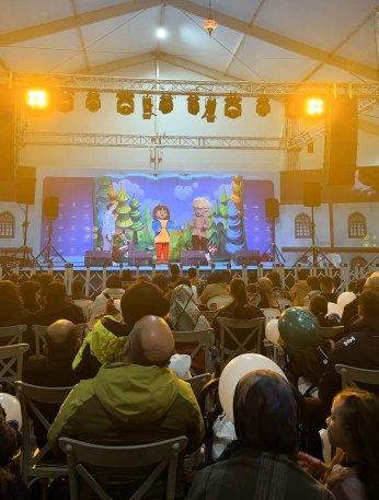 Ramazan çadırında eğlenceli etkinlikler