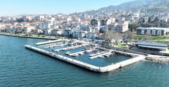 Kayık çekek yerinde düzen ve güven bir arada