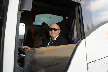 Otogarda bayram yoğunluğu