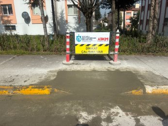 İki ilçeye engelli rampaları yapıldı