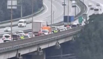 5 aracın karıştığı kazada 8 yaralı