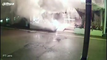 İş yeri kundaklama olayında 2 gözaltı