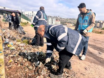 Mavi Takım’dan dev kıyı temizliği