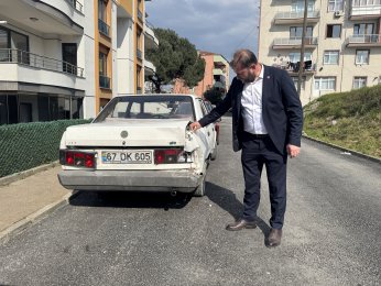 Araçlara zarar veren şüpheli yakalandı