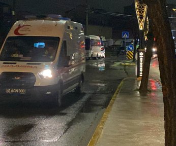 Şofbenin alev aldığı evde büyük panik