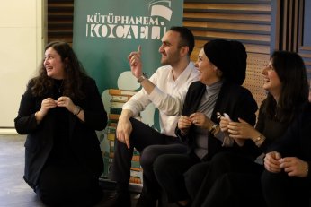 Kütüphane çalışanları programda buluştu