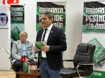 “Armanın Peşinde Bir Ömür” kitabının söyleşisi 29 Ekim Ortaokulu’nda gerçekleşti