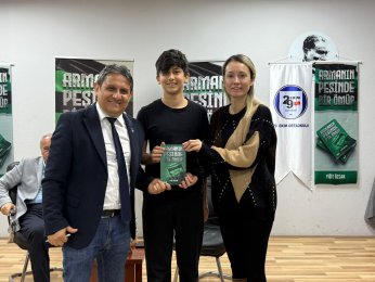 “Armanın Peşinde Bir Ömür” kitabının söyleşisi 29 Ekim Ortaokulu’nda gerçekleşti