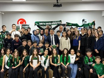 “Armanın Peşinde Bir Ömür” kitabının söyleşisi 29 Ekim Ortaokulu’nda gerçekleşti