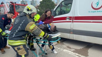 Kamyonet dereye uçtu: 1 yaralı