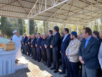 Sadun Çetin’in annesi son yolculuğuna uğurlandı