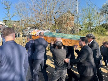 Sadun Çetin’in annesi son yolculuğuna uğurlandı