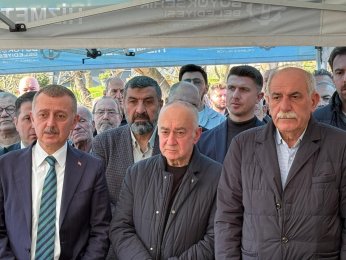 Sadun Çetin’in annesi son yolculuğuna uğurlandı