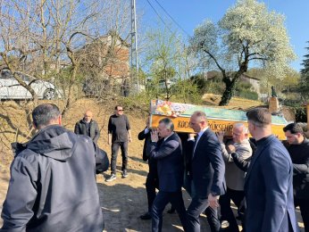 Sadun Çetin’in annesi son yolculuğuna uğurlandı