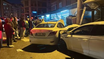 5 aracın karıştığı kazada 1 yaralı