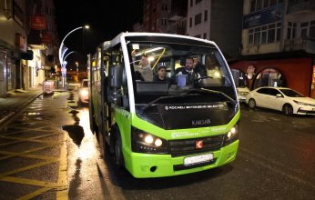 Büyükşehir’in gece seferlerine yoğun ilgi