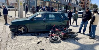 3 aracın karıştığı kazada 2 yaralı