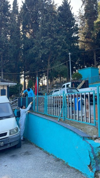 Asri Mezarlık’ta yenileme yapıldı