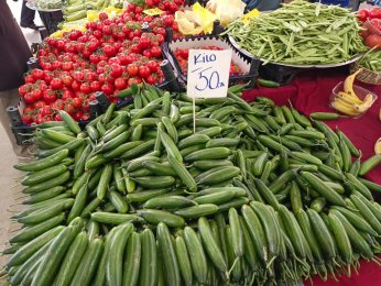 Pazarda domates ve biber yükselişte