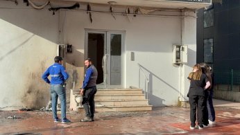 Doğal gaz kutusundaki yangın korkuttu