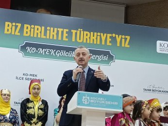 KO-MEK Gölcük Sergisi açıldı