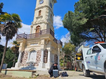 Tarihi yapıya ışıltılı dokunuş