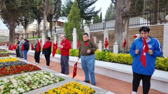 Goncalı bireylerden şehitlere vefa ziyareti
