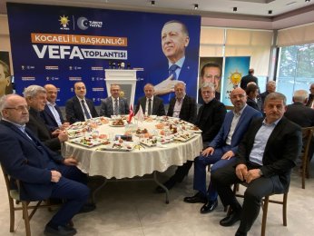 AK Parti Kocaeli istişarede buluştu