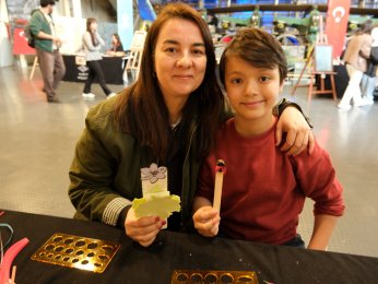 SEKA’da özel günde eşsiz eser