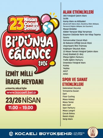 23 Nisan coşkusu doyasıya yaşanacak