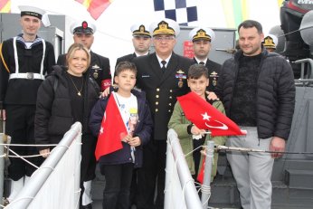 Donanmanın gemi ve botuna büyük ilgi