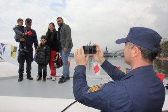 Donanmanın gemi ve botuna büyük ilgi