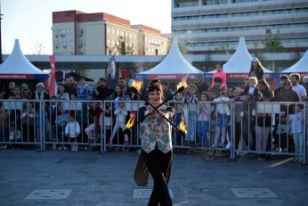 ‘Ateş Gösterisi’ hayran bıraktı