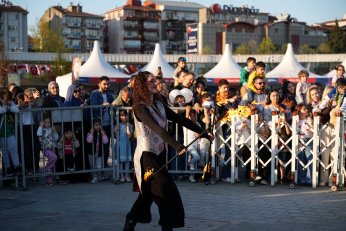 ‘Ateş Gösterisi’ hayran bıraktı