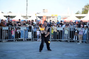 ‘Ateş Gösterisi’ hayran bıraktı