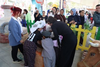 Minik eller, köy yaşamını öğrendi