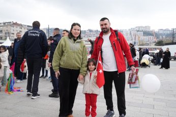 Etkinlik alanı büyük ilgi gördü