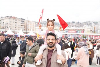 Etkinlik alanı büyük ilgi gördü