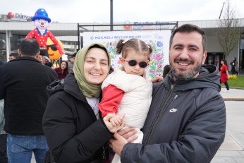 Etkinlik alanı büyük ilgi gördü