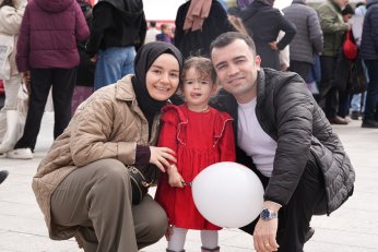 Etkinlik alanı büyük ilgi gördü